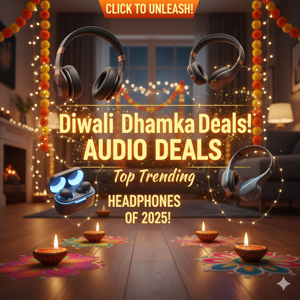 Diwali Dhamaka Deals: Top Trending Headphones of 2025! 🔥