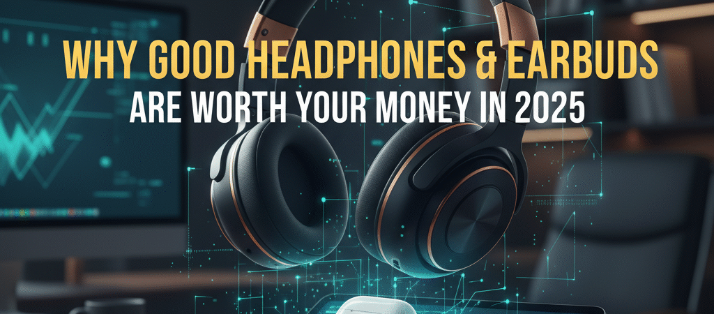 🎧 Why Good Headphones & Earbuds Are Worth Your Money in 2025