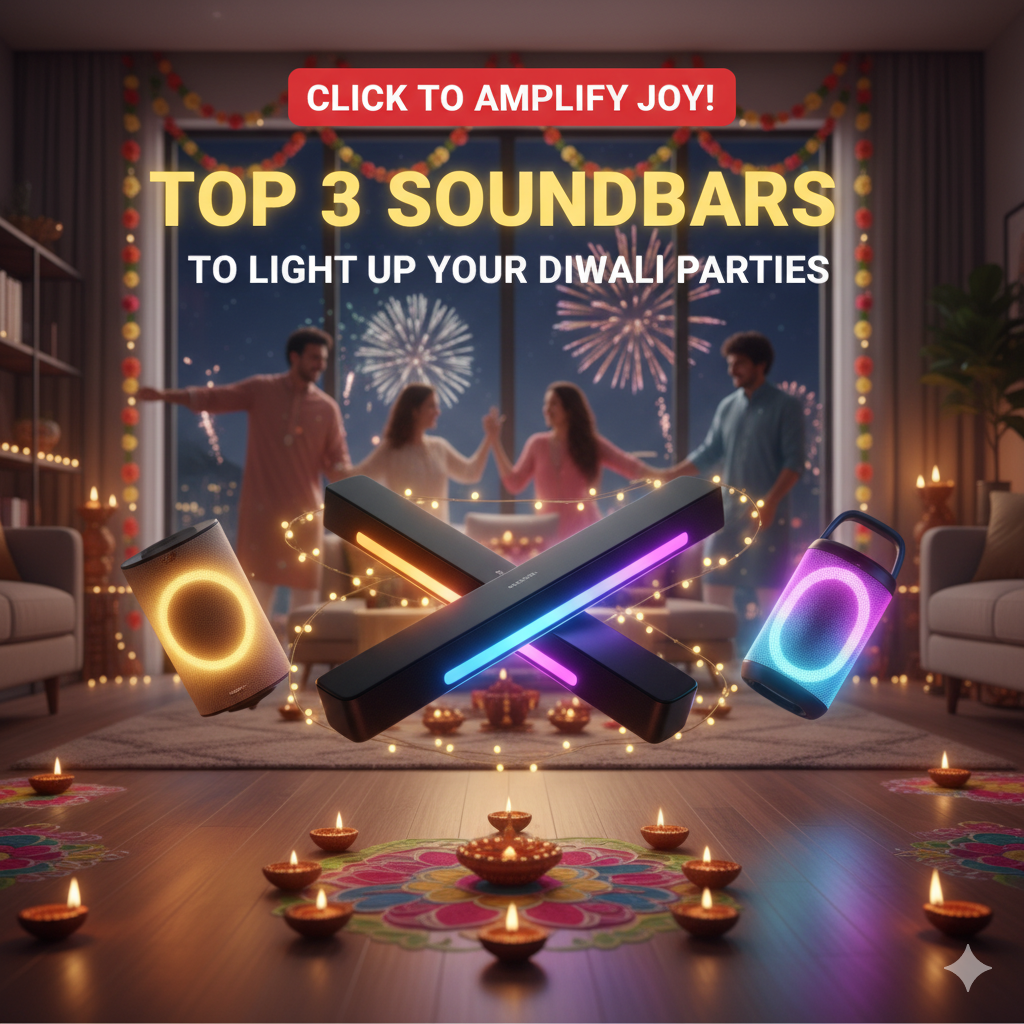 Top 3 Soundbars to Light Up Your Diwali Parties