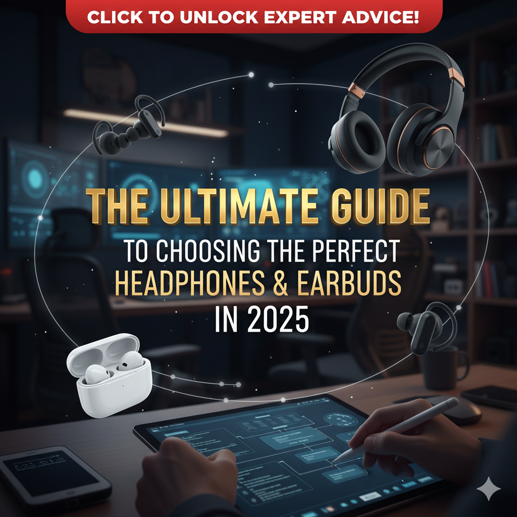 🎧 The Ultimate Guide to Choosing the Perfect Headphones & Earbuds in 2025