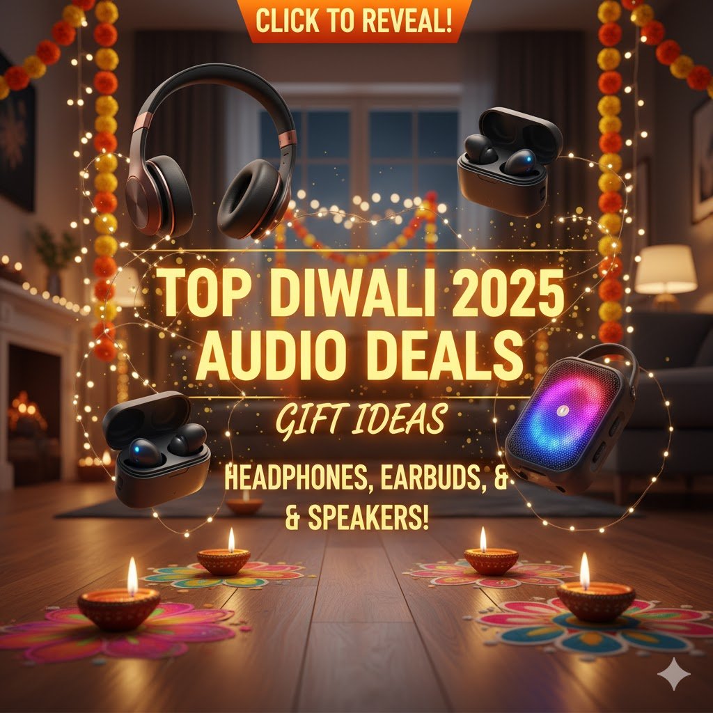 Top Diwali 2025 Audio Deals & Gift Ideas – Headphones, Earbuds, and Speakers!