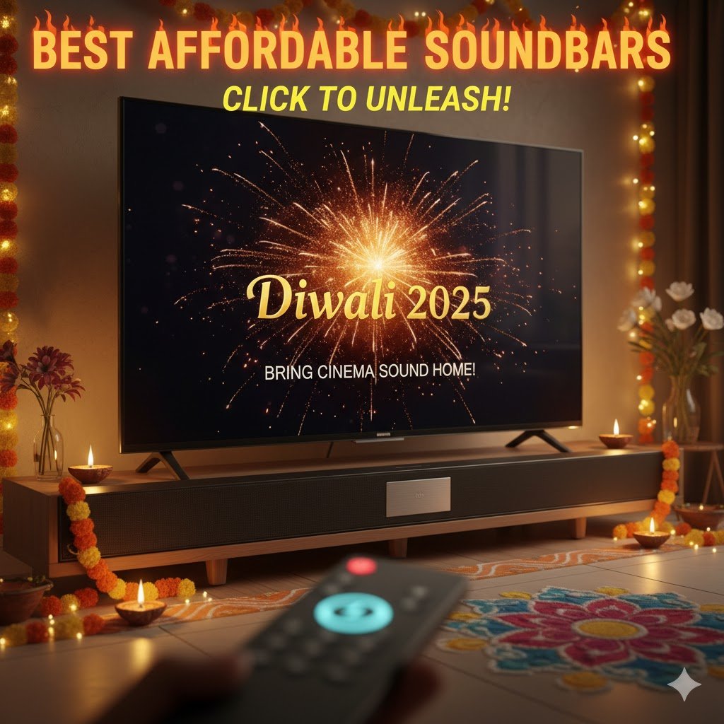 🎆 Best Affordable Soundbars for Diwali 2025 — Bring Cinema Sound Home! 🎶