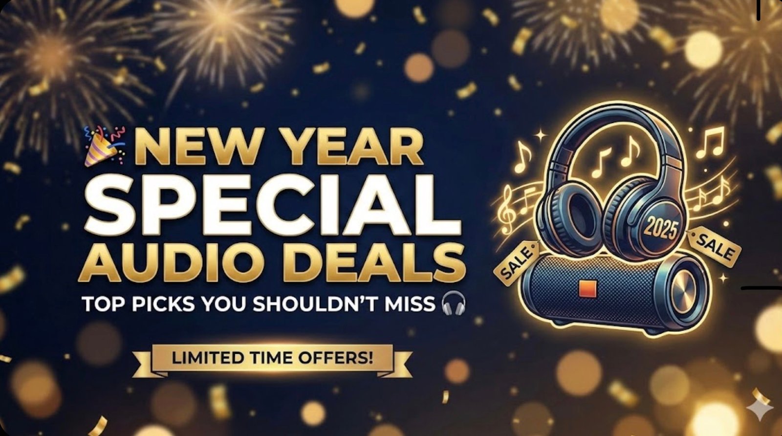 🎉 New Year Special Audio Deals – Top Picks You Shouldn’t Miss 🎧